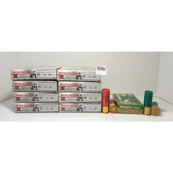 AMMO: 44X REMINGTON & WINCHESTER 12GA - 2 3/4IN - RF SLUG HP