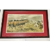 Image 1 : "THIN RED LINE" PRINT - BY ROBERT GIBB 81