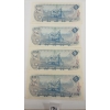 Image 2 : LOT OF 4 - 1972 CDN $5 BANKNOTES