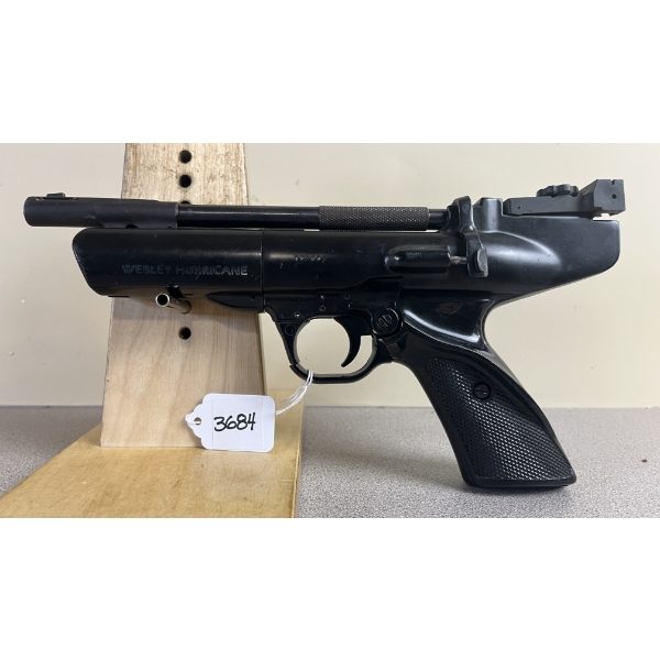 WEBLEY HURRICANE IN .22 PELLET - NO PAL REQUIRED 