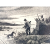 Image 2 : "RETRIEVING" BY AIDEN LASSELL RIPLEY (1896 - 1969) - FRAMED ETCHING