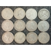 Image 2 : LOT OF 12 - 1919-1968 CDN 10 CENT COINS