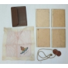 Image 3 : LOT OF 5 - WWII PAYBOOKS & EMBROIDERED HANDKERCHIEF