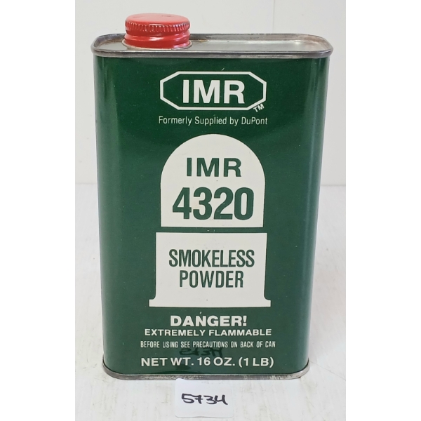 POWDER: IMR 4320 SMOKELESS POWDER - 0.96LBS