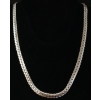 Image 2 : PLATINUM PLATED SERPENTINE NECKLACE