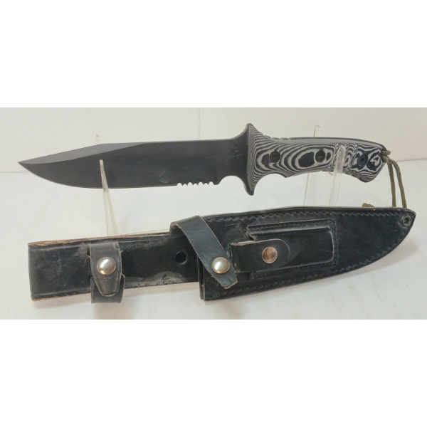 HARVEY KNIFE W/ LEATHER SHEATH