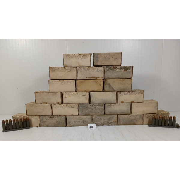 AMMO: APPROX 920X 7.62X25 - RN W/ STRIPPER CLIPS
