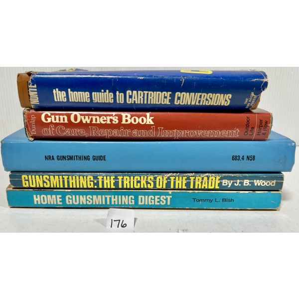 LOT OF 5 - GUNSMITHING & CARTRIDGE CONVERSION GUIDES