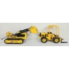 Image 3 : LOT OF 2 - TONKA FORKLIFT & TRENCHER - PRESSED STEEL