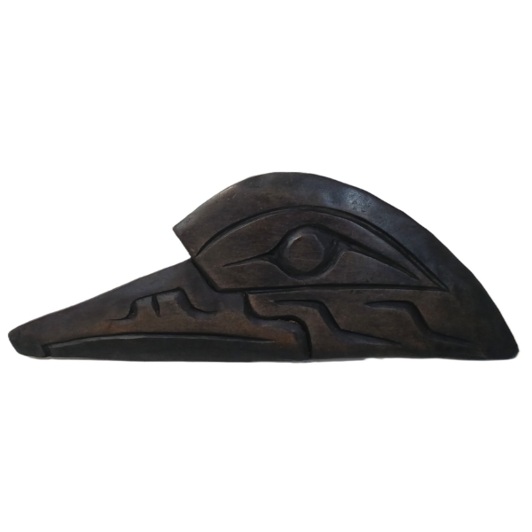 RAVEN'S HEAD BY JULES JIM (PRS CDN ARTIST) - WOOD