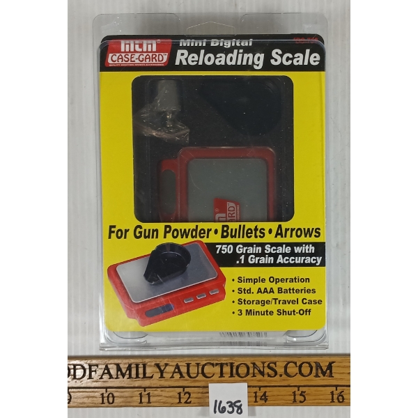 CASE-GARD MINI DIGITAL RELOADING SCALE
