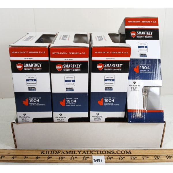 LOT OF 4 - WEISER SMART KEY LOCKS