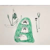 Image 2 : "THREE WALRUSES" BY PITSEOLAK ASHOONA - CRAYON & INK ON PAPER