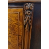 Image 10 : FRENCH PROVINCIAL BURLED MAHOGANY VENEER DESK 