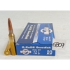 Image 1 : AMMO: 20X PPU 6.5X55 SWEDISH - 139GR - FMJ