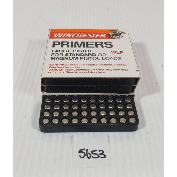 PRIMERS: 300X WINCHESTER NO. WLP LARGE PISTOL PRIMERS