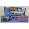 Image 4 : LOT OF 2 - POLAR LIGHTS BATMOBILE & BACK TO THE FUTURE TIME MACHINE MODEL KITS