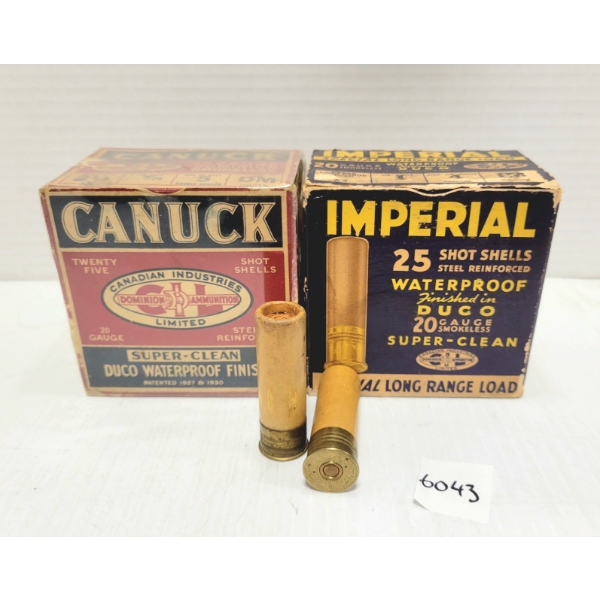 AMMO: 50X CIL 20 GA 2 3/4 IN NO 4 & NO 5