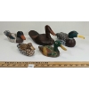 Image 3 : LOT OF 5 - DECORATIVE WOODEN DUCKS