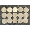 Image 2 : LOT OF 15 - 1967 & 1968 CDN SILVER DIMES