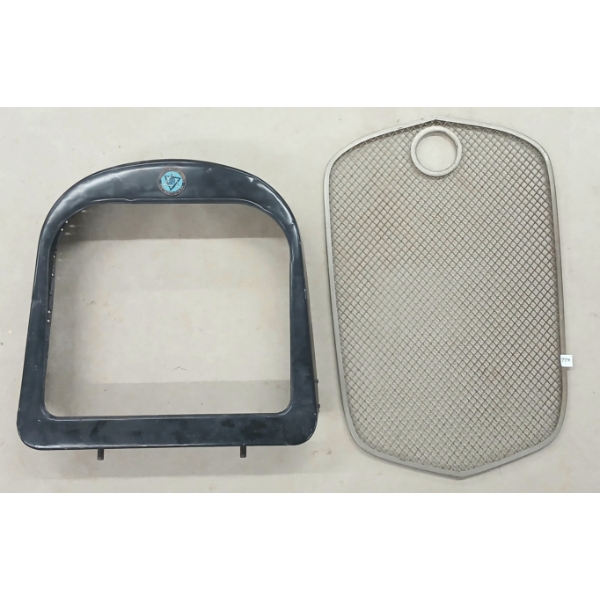 LOT OF 2 - DODGE BROTHERS RADIATOR SHELL & UNKNOWN MESH RADIATOR GRILL