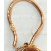 Image 4 : LOT OF 2 - AMBER 4.9K GOLD EARRINGS & LADIES' BULOVA WRISTWATCH