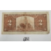 Image 2 : 1937 BANK OF CANADA $2 BANKNOTE