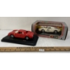 Image 1 : LOT OF 2 - BURAGO DIECAST FERRARI MODELS - INCL 1965 250 LEMANS & 1966 250 LM MONZA