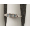 Image 2 : STERLING SILVER ROUND CUT NATURAL BLUE SAPPHIRE RING ($2,029.00 APPRAISAL)