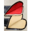 Image 3 : LOT OF 2 - SOFT LEATHER GUN CASES - COOPER B44 & B42