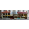 Image 3 : LOT OF 11 - TIN LITHO HOUSES