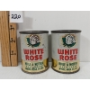 Image 4 : LOT OF 2 - WHITE ROSE ULTRA MOTOR OIL 4OZ COIN BANKS 