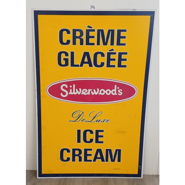 SILVERWOOD'S ICE CREAM DST SIGN