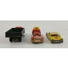 Image 5 : LOT OF 3 - TIN FRICTION TAXI & TRUCKS