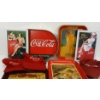 Image 3 : JOB LOT - COCA-COLA COLLECTIBLES - TIN PLAQUES, TRAYS & CAPS, ETC