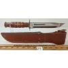 Image 2 : U.S.M.C. COMBAT KNIFE W/ SHEATH