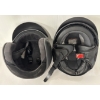 Image 2 : LOT OF 2 MOTORCYCLE HELMETS