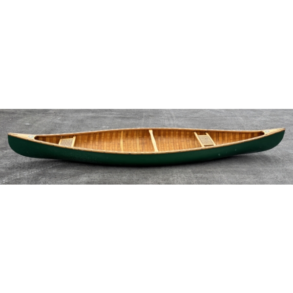 CHESTNUT CEDAR CANOE W/ FIBERGLASS SKIN - 15 FOOT