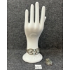 Image 1 : LOT OF 2 - SS BRACELET W/ NATURAL STONES & NECKLACE PENDANT 