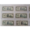 Image 3 : 2003 UNITED STATES 50 $2 BANKNOTE COLLECTION IN CASE