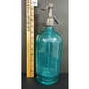 Image 3 : DROUHIN LIMONADE GAZEUSE SIROPS - TURQUOISE PANELLED ACID-ETCHED - SYPHON BOTTLE
