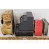 Image 4 : LOT OF 4 - METAL COIN BANKS - INCL TALK-O-PHONE, CASH REGISTER, MUTUAL LIFE BOOK & MAIL BOX