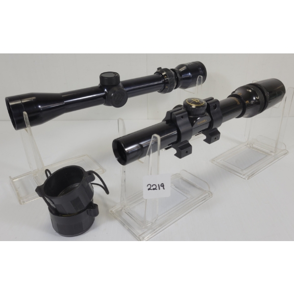 LOT OF 2 - BUSHNELL SCOPECHIEF VI 1.5-4.5X20 & TASCO 2-7X32 SCOPES