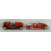 Image 2 : LOT OF 2 - HUBLEY PRESSED STEEL & CRAIGSTAN TIN CAR MODELS