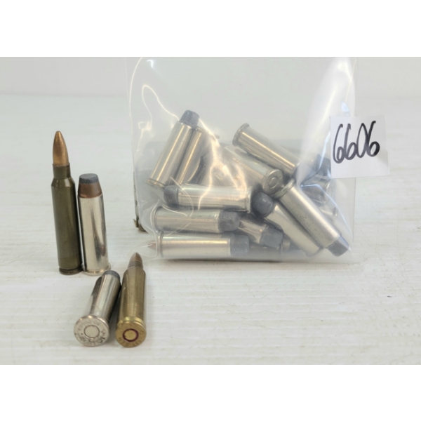 AMMO: 23X MIXED .223REM, .357MAG & .38SPL