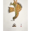 Image 2 : "ATTACKING BIRD" BY PITSEOLAK ASHOONA - STONECUT
