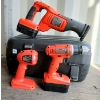 Image 5 : BLACK & DECKER FIRESTORM 18V CORDLESS TOOL SET - DRILL, SAWZALL & FLASHLIGHT