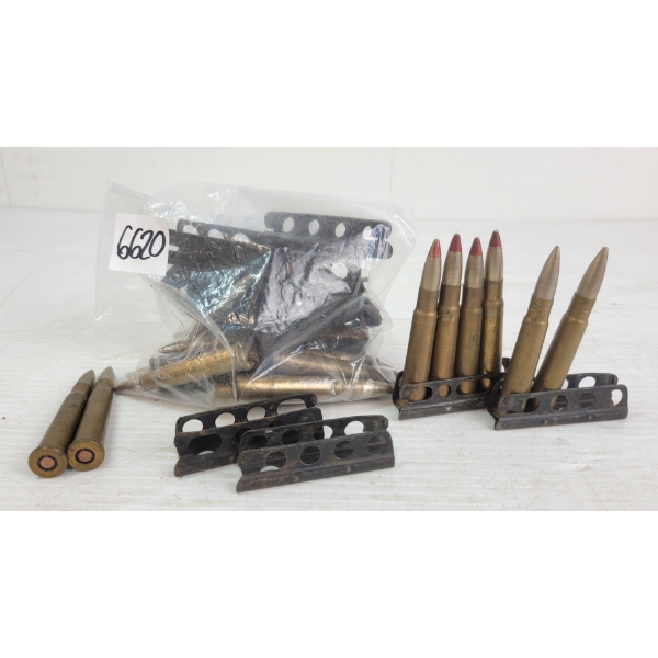 AMMO: 18X WWII MIXED .303BRIT W/ STRIPPER CLIPS