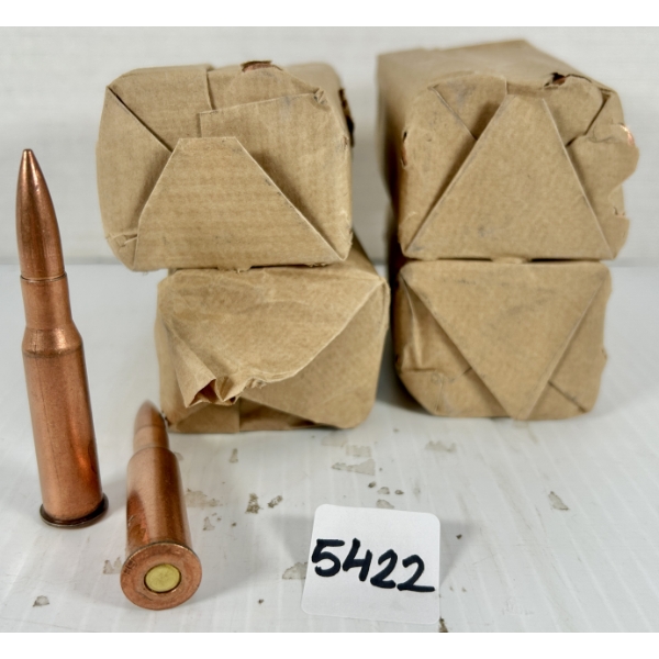 AMMO: 80X 7.62X54 R - MILITARY FMJ