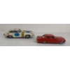 Image 4 : LOT OF 2 - TIN FRICTION PLYMOUTH VALIANT & RACE CAR